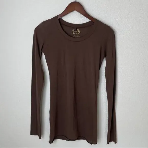 Sea New York Brown Long Sleeve Tee | S - Picture 5 of 8